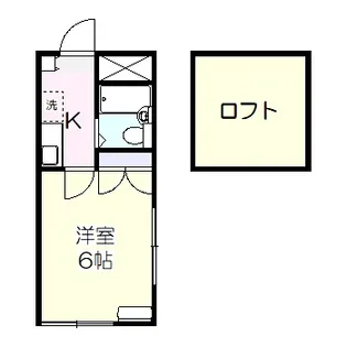 グッドスリー【1階】の間取り