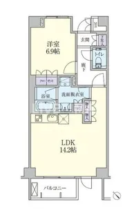 代々木の杜 緑邸【1階】の間取り