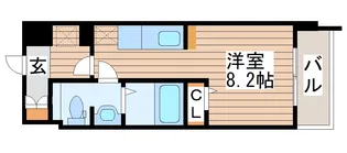 LaSante薬師堂【3階】の間取り