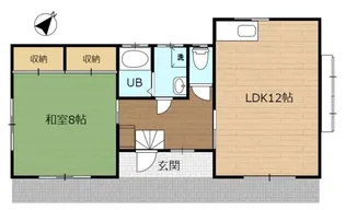 ホワイトメゾン【1階】の間取り