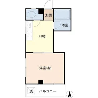 シャトルアサクラ【3階】の間取り