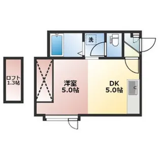 ウェルフェアー15【3階】の間取り