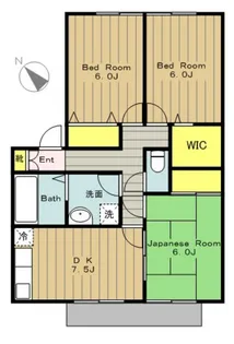 3DKの間取り画像