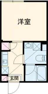 プティレスト中板橋【1階】の間取り