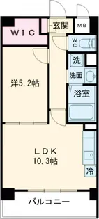 ブランシェ駅南【7階】の間取り