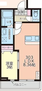 フォリアビレッジ長町南 A【3階】の間取り