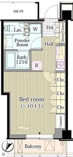 メルクマール京王笹塚レジデンス【11階】の間取り