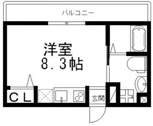 リビングライフ長瀬EAST【3階】の間取り