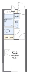 東京都町田市鶴川4【アパート】の間取り