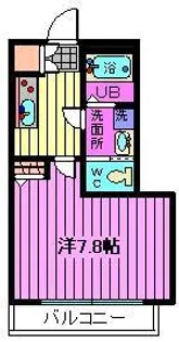 埼玉県さいたま市南区四谷3【アパート】の間取り