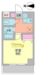 ロードハウス小杉【1階】の間取り