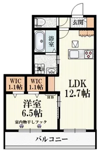 コモンテラス・サウス【3階】の間取り
