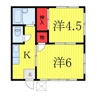 斉藤マンション【2階】の間取り