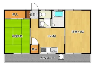 コーポヒロ【2階】の間取り