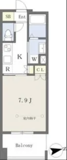 大阪府大阪市福島区福島8【マンション】の間取り