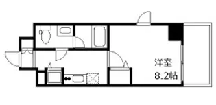 LEXE赤羽【2階】の間取り