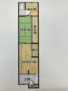 大阪府松原市天美南5【一戸建】の間取り