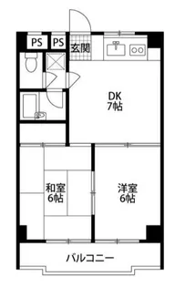 アミニティ栄【3階】の間取り