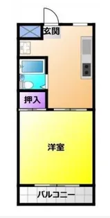 キャステルパル【2階】の間取り