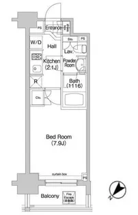 コンフォリア三田イースト【10階】の間取り