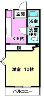 アローン都田【1階】の間取り