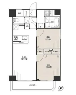 東京都台東区根岸5【マンション】の間取り