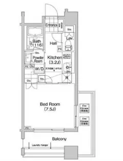 コンフォリア笹塚【10階】の間取り