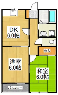 メープルアイ【2階】の間取り
