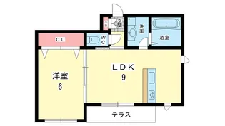 大阪府豊中市本町9【マンション】の間取り