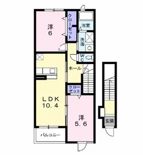 Appreciate 良幸【2階】の間取り