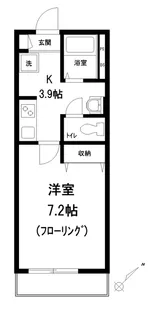 東京都新宿区中落合3【マンション】の間取り