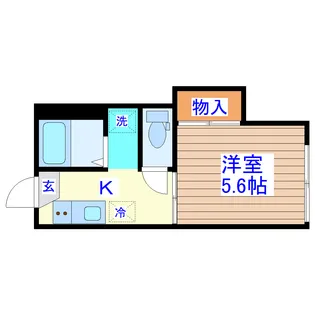 ライラックA【1階】の間取り