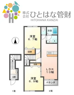 watadorer【2階】の間取り