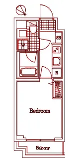 グリアス横浜・三ッ沢公園【4階】の間取り