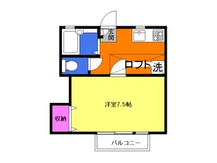 グラシオSK【2階】の間取り