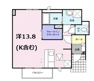 トラッド【1階】の間取り