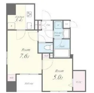 AVENIR東麻布【2階】の間取り