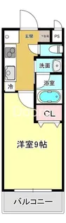 岡山県岡山市北区東古松【マンション】の間取り