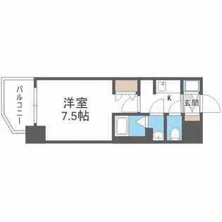 大阪府大阪市西区九条2【マンション】の間取り
