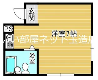 大宝AXIA緑橋【3階】の間取り
