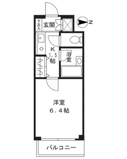 セシーズイシイ15【2階】の間取り