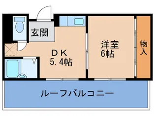 ハイムタイヨ-【6階】の間取り