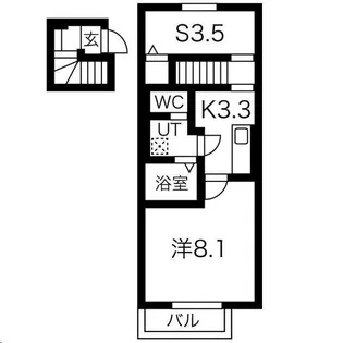 パークヒル【2階】の間取り