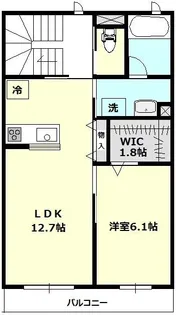 Ametrin【2階】の間取り