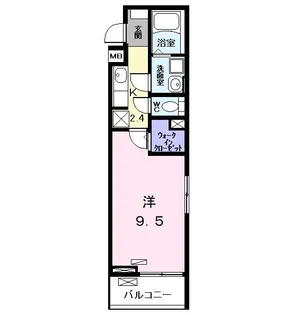 風のフォレスト【3階】の間取り