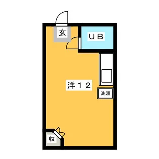 MAISON倉田山【3階】の間取り