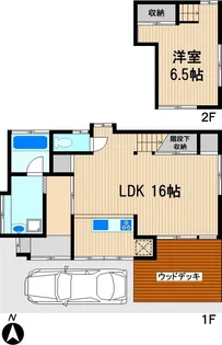 Renatus【1階】の間取り