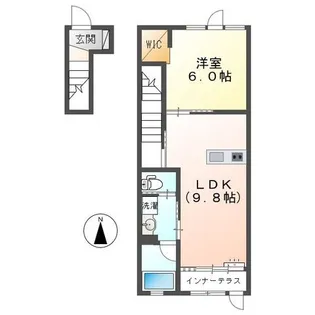 アイ スピリット【2階】の間取り