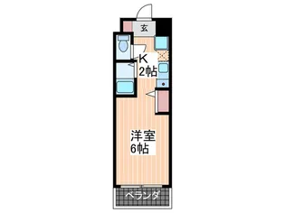 三崎ビル【4階】の間取り