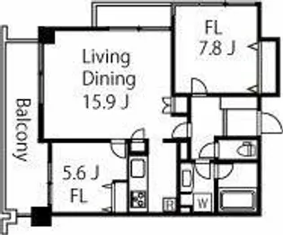 ガーデン杉並方南【3階】の間取り